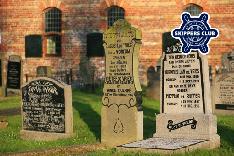 Pohlednice z Holandska - Hřbitov ve Workumu Sever Holandska